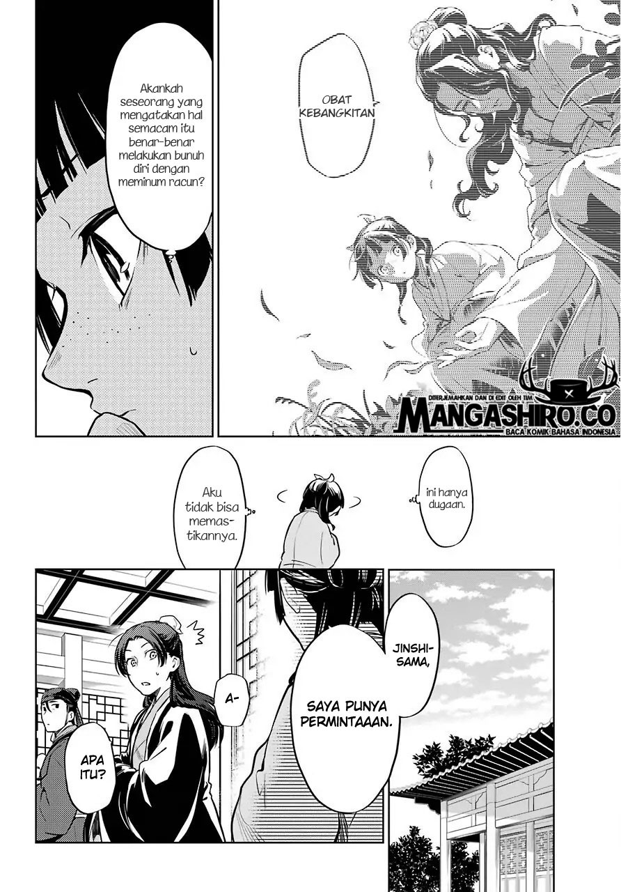 Kusuriya no Hitorigoto Chapter 33 Gambar 19