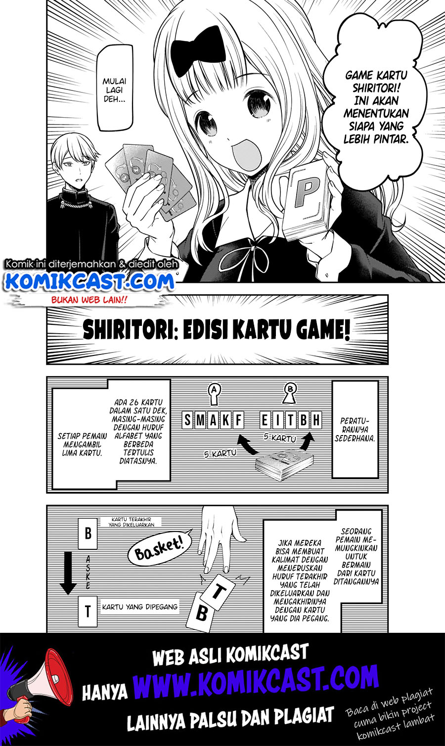 Kaguya-sama wa Kokurasetai – Tensai-tachi no Renai Zunousen Chapter 188 Gambar 5