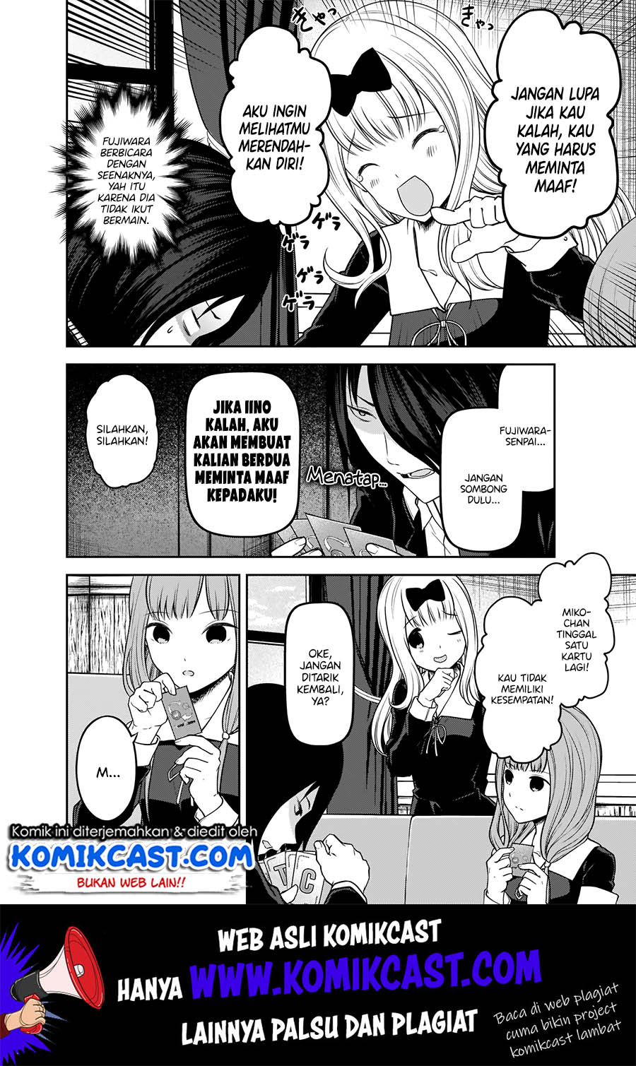 Kaguya-sama wa Kokurasetai – Tensai-tachi no Renai Zunousen Chapter 188 Gambar 9
