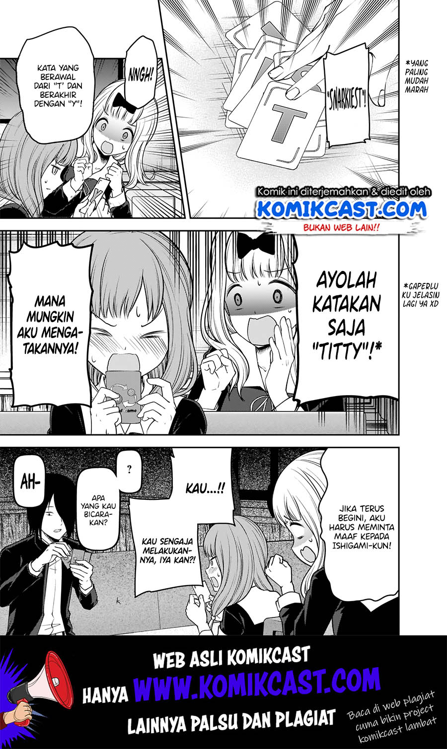 Kaguya-sama wa Kokurasetai – Tensai-tachi no Renai Zunousen Chapter 188 Gambar 12