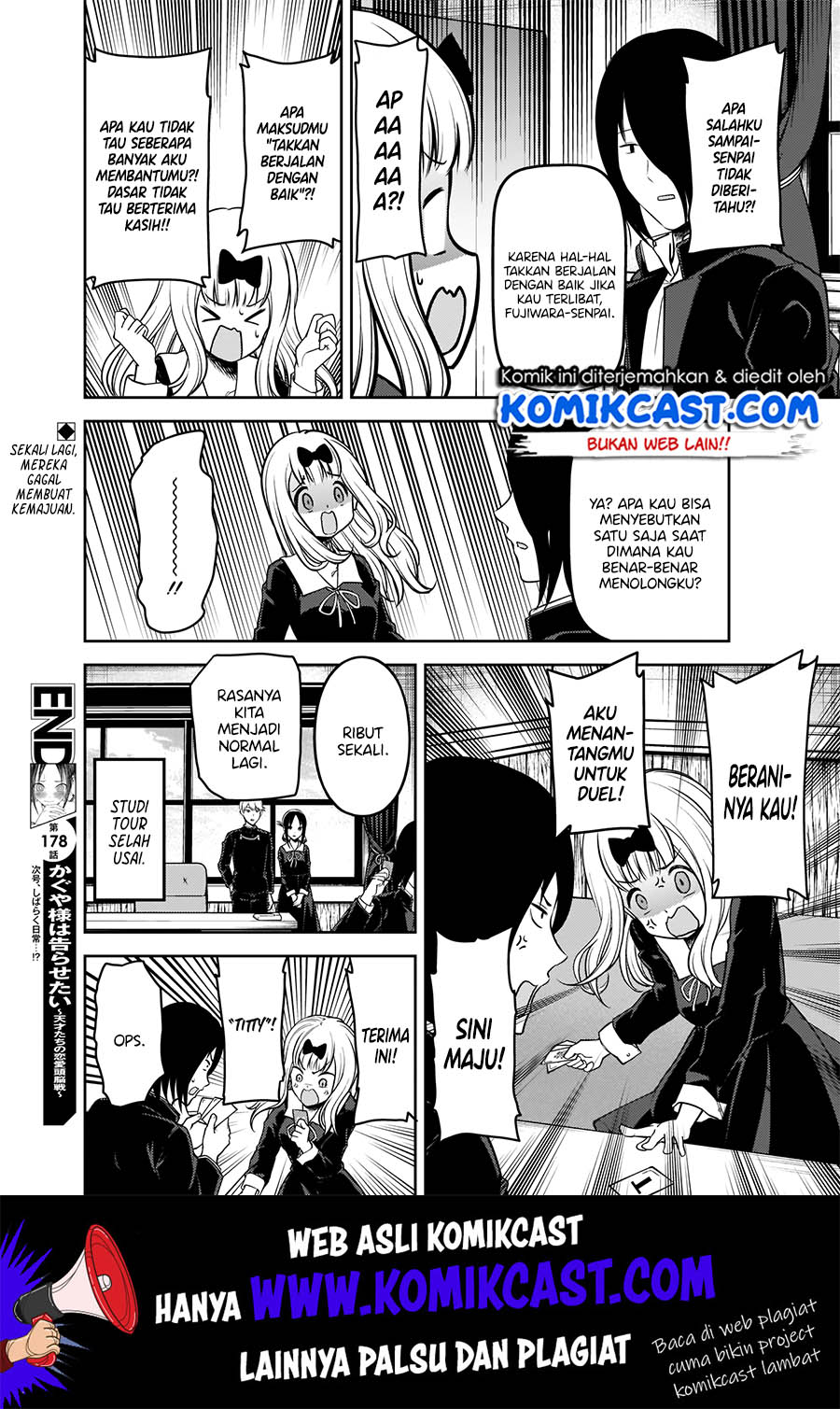 Kaguya-sama wa Kokurasetai – Tensai-tachi no Renai Zunousen Chapter 188 Gambar 19