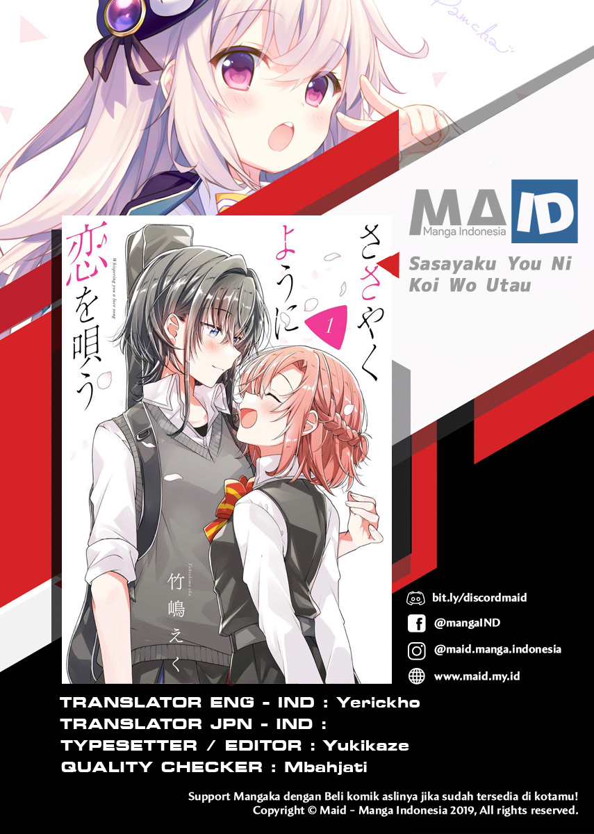 Sasayaku you ni koi wo utau Chapter 05 Gambar 3