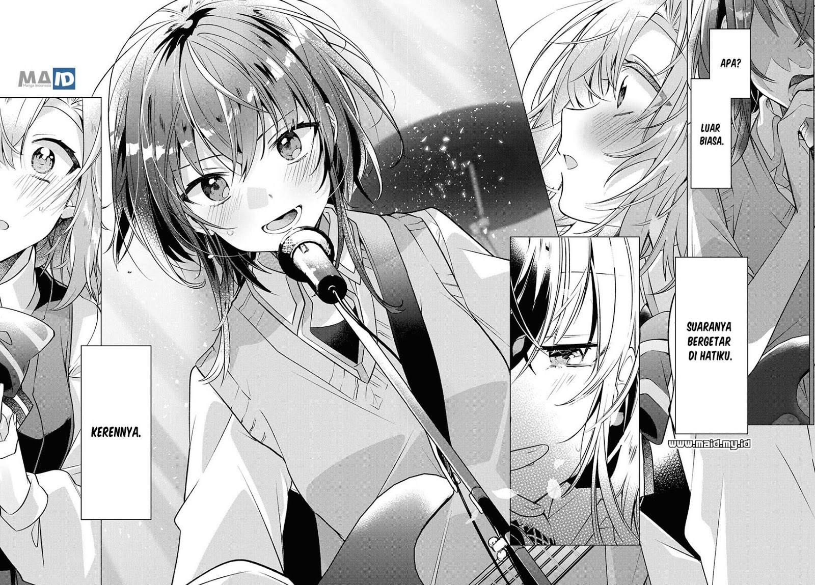 Sasayaku you ni koi wo utau Chapter 01 Gambar 11
