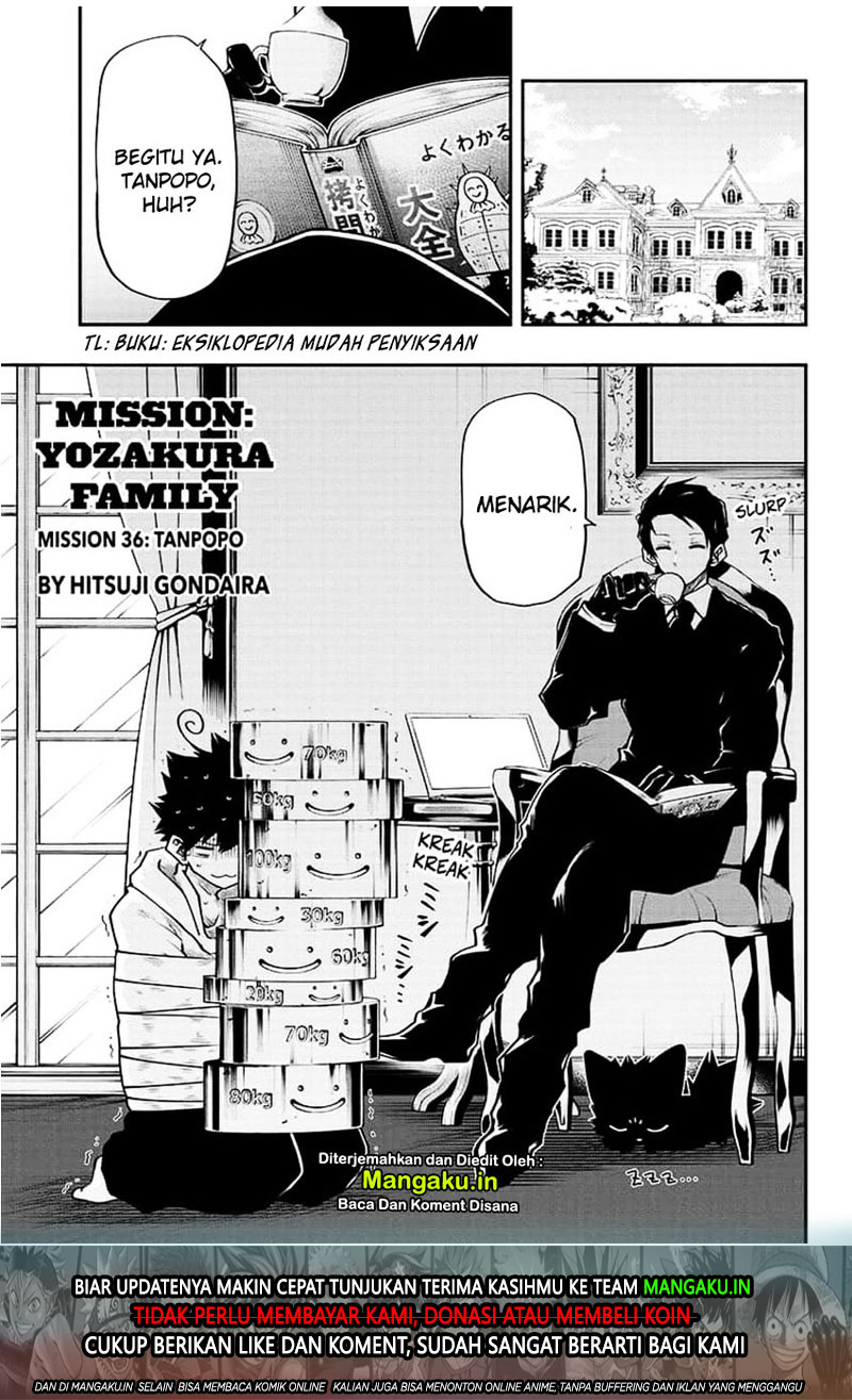 Manga Mission: Yozakura Family Chapter 36 gambar nomor 2