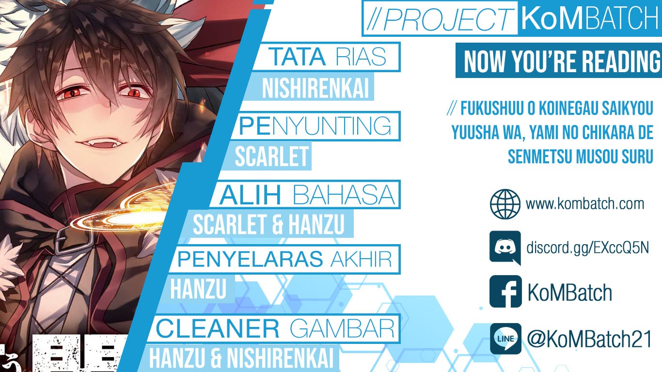 Komik Fukushuu o Koinegau Saikyou Yuusha wa, Yami no Chikara de Senmetsu Musou Suru Chapter 18 gambar nomor 1