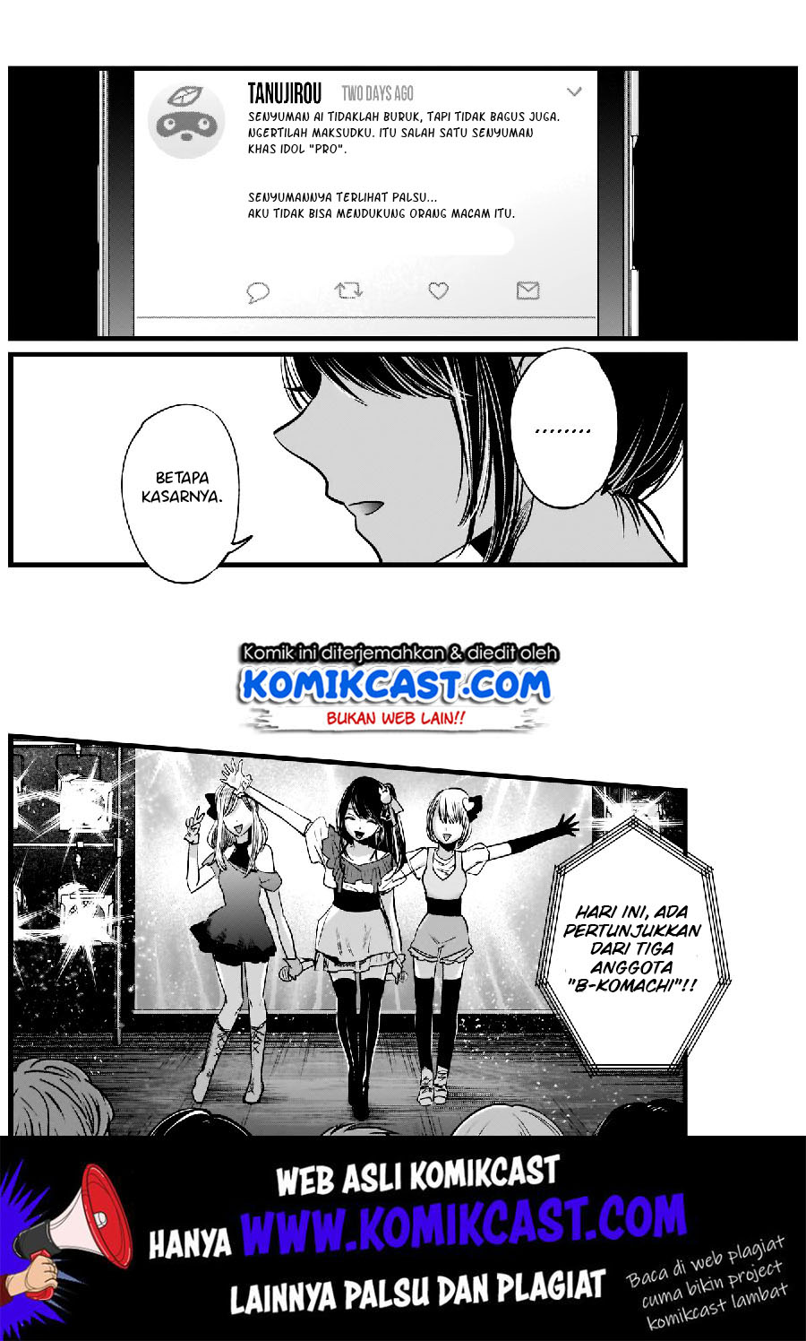 Oshi no Ko Chapter 04 Gambar 11