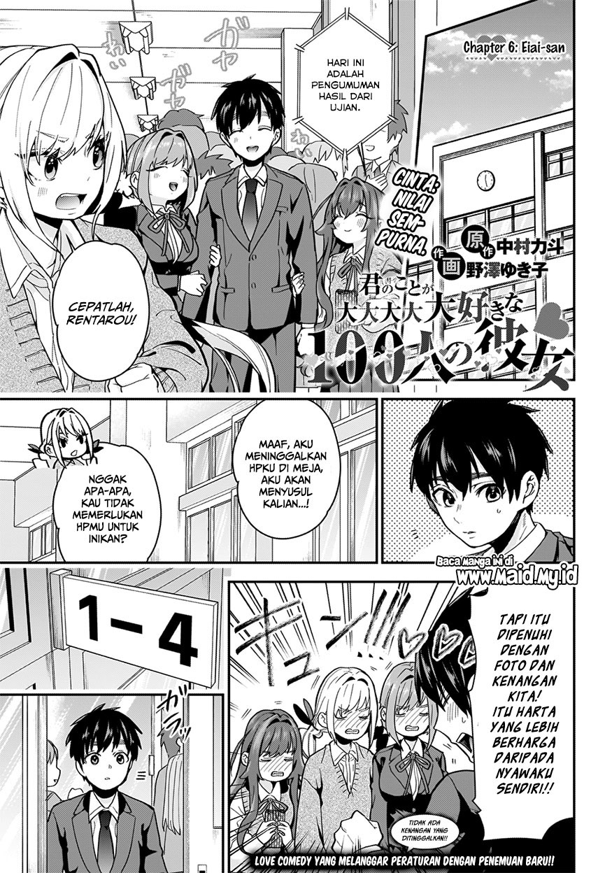 Kimi no Koto ga Dai Dai Dai Dai Daisuki na 100-ri no Kanojo Chapter 06 Gambar 5