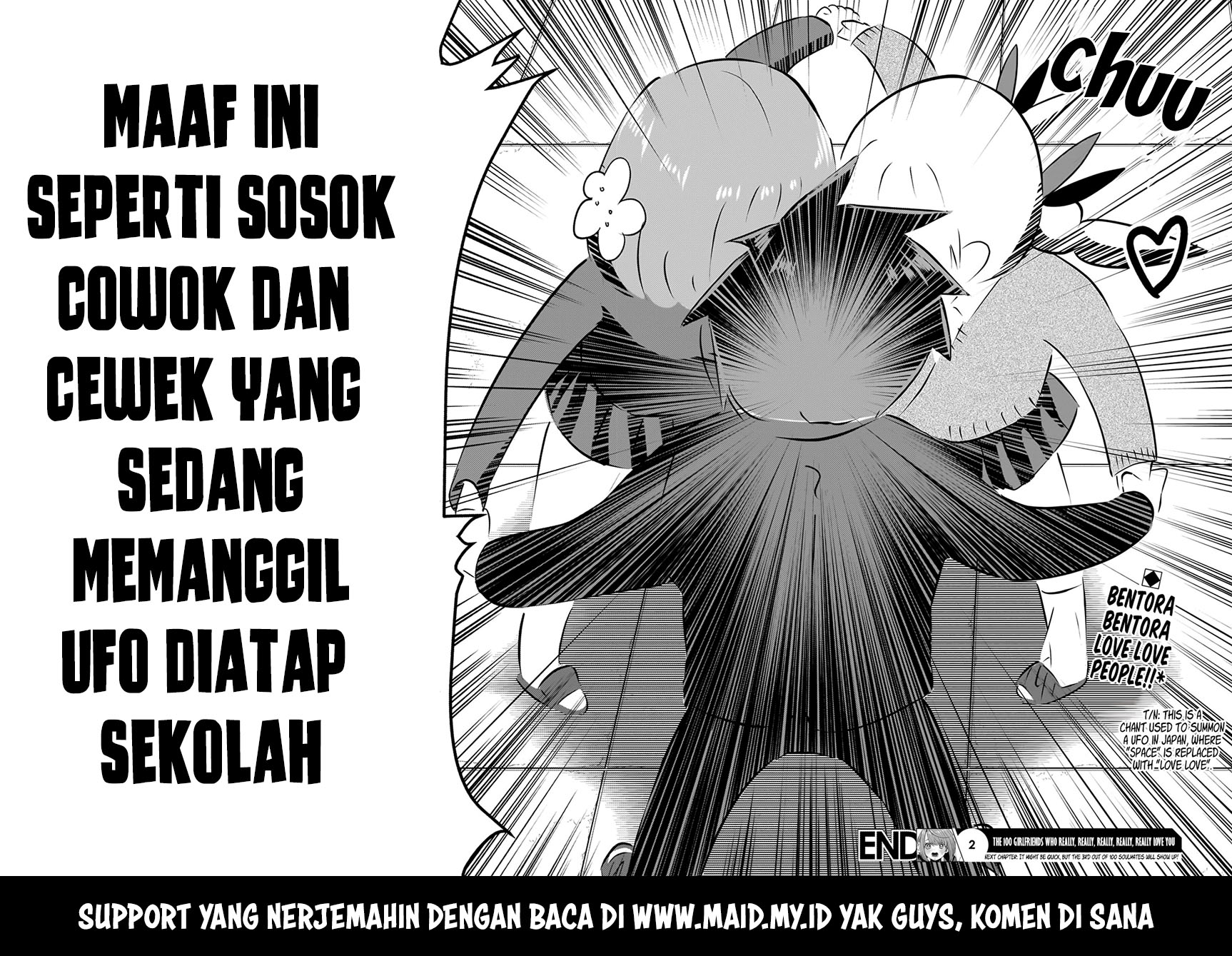 Kimi no Koto ga Dai Dai Dai Dai Daisuki na 100-ri no Kanojo Chapter 02 Gambar 56