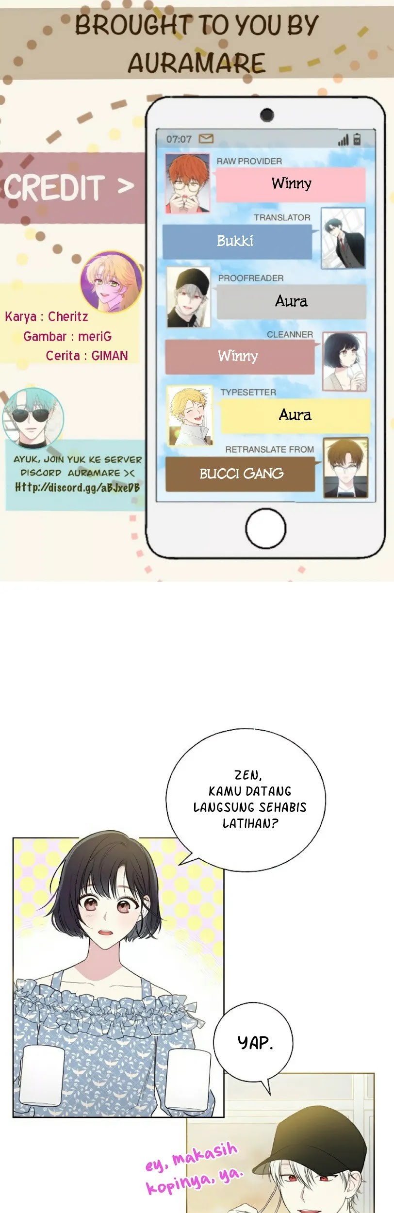 Komik Mystic Messenger Chapter 06 gambar nomor 1