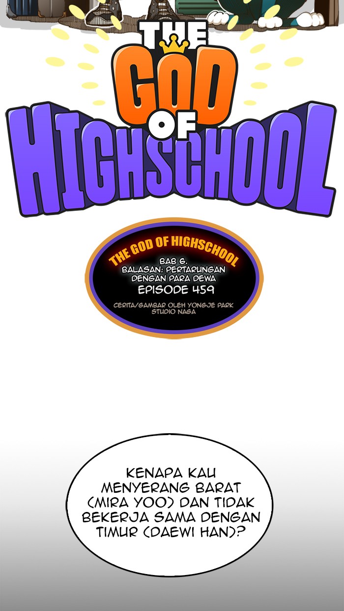 Manhwa The God of High School Chapter 459 gambar nomor 2