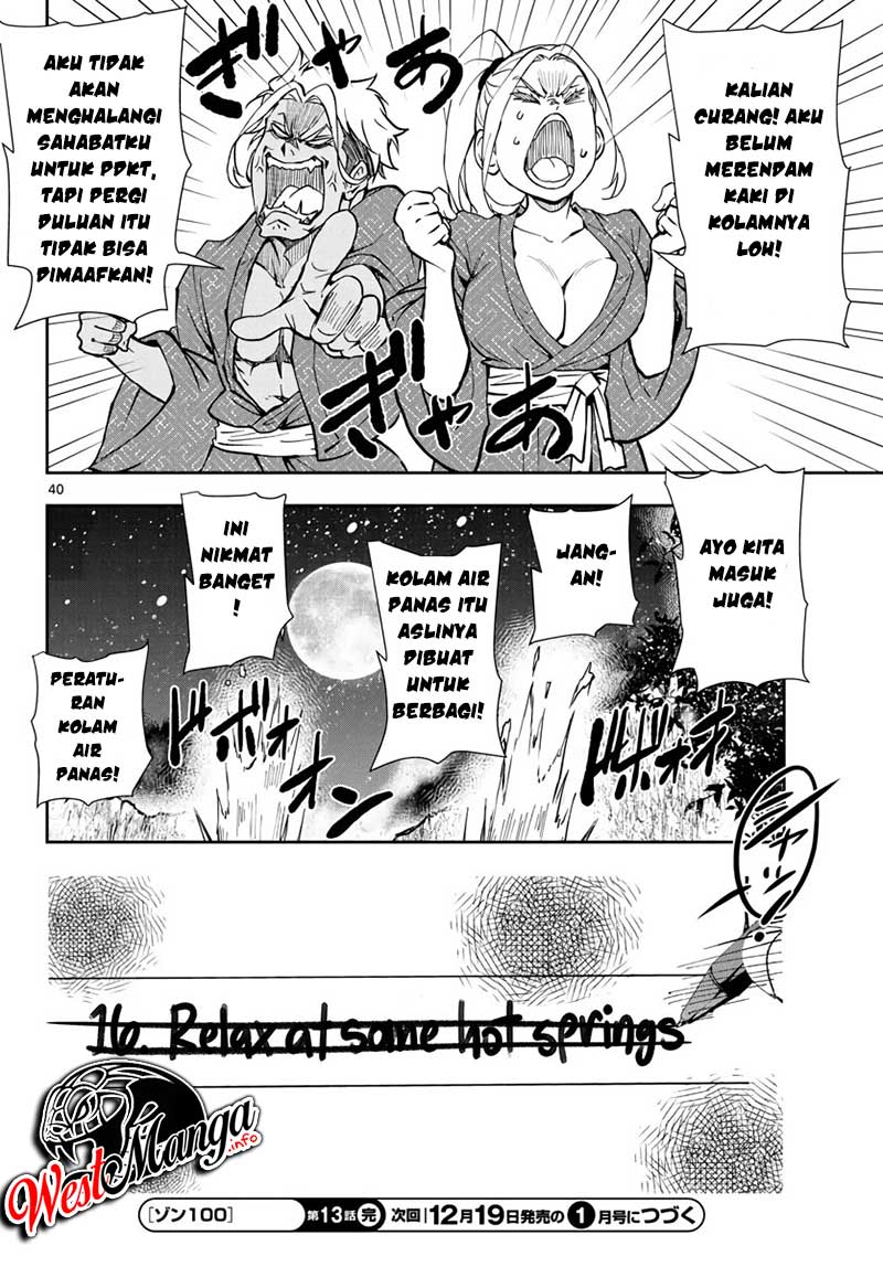 Zombie 100 ~Zombie ni Naru Made ni Shitai 100 no Koto~ Chapter 13 Gambar 41
