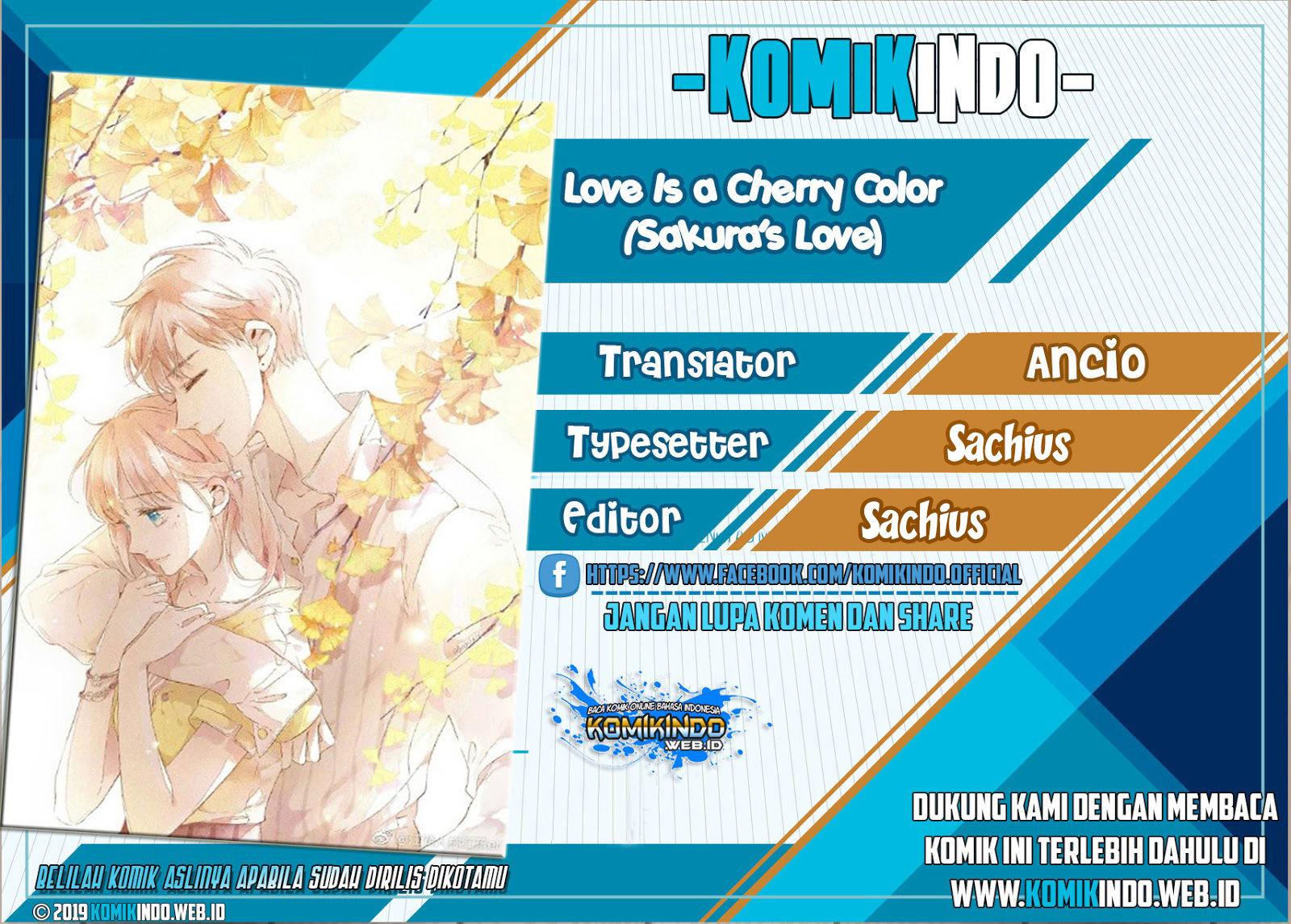 Komik Love is a Cherry Color Chapter 20 gambar nomor 1