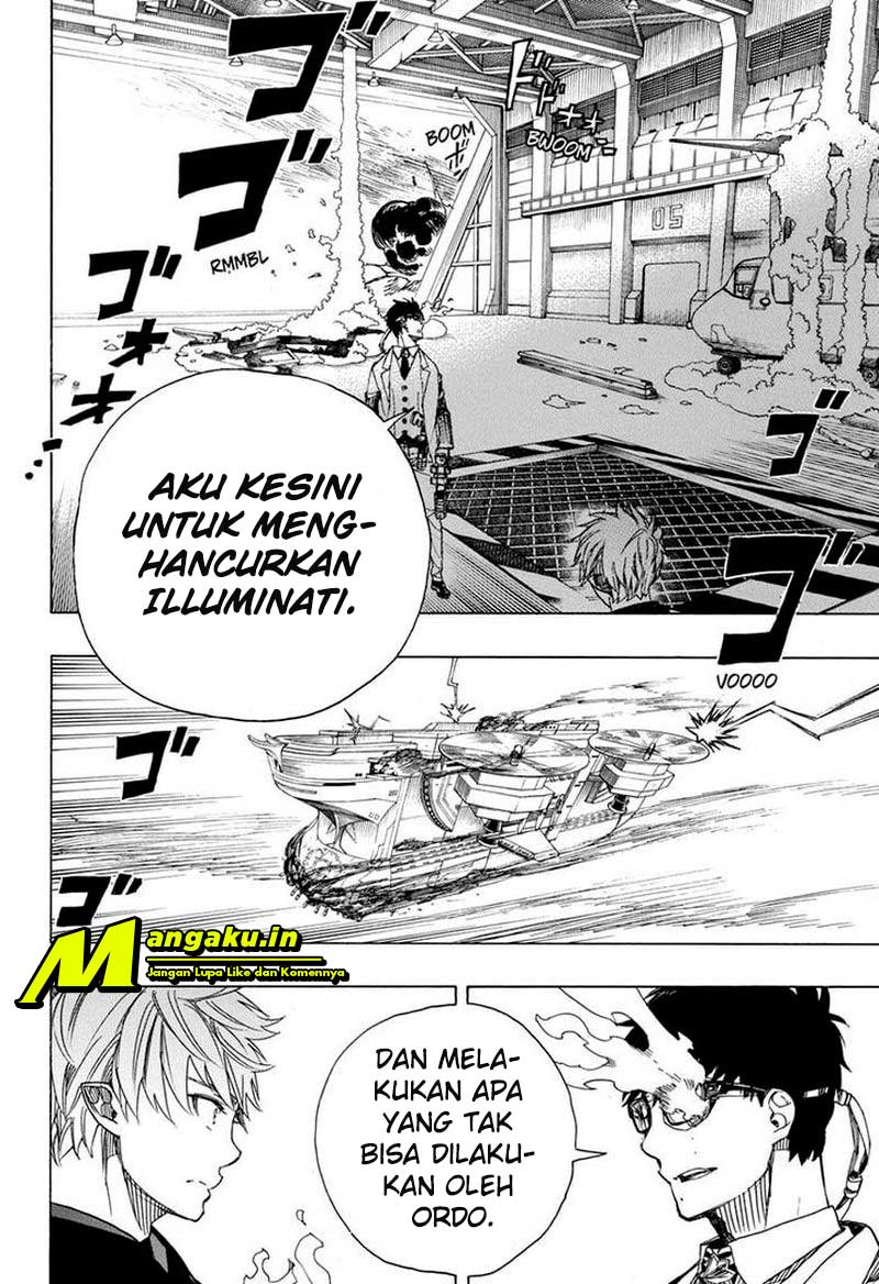 Ao no Exorcist Chapter 121.2 Gambar 5