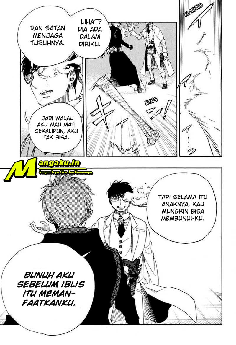 Ao no Exorcist Chapter 121.2 Gambar 8