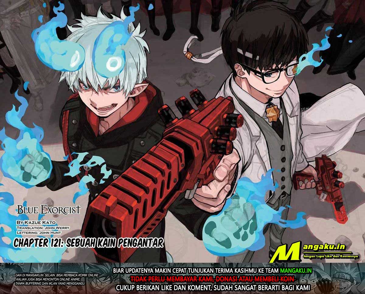 Manga Ao no Exorcist Chapter 121.1 gambar nomor 2