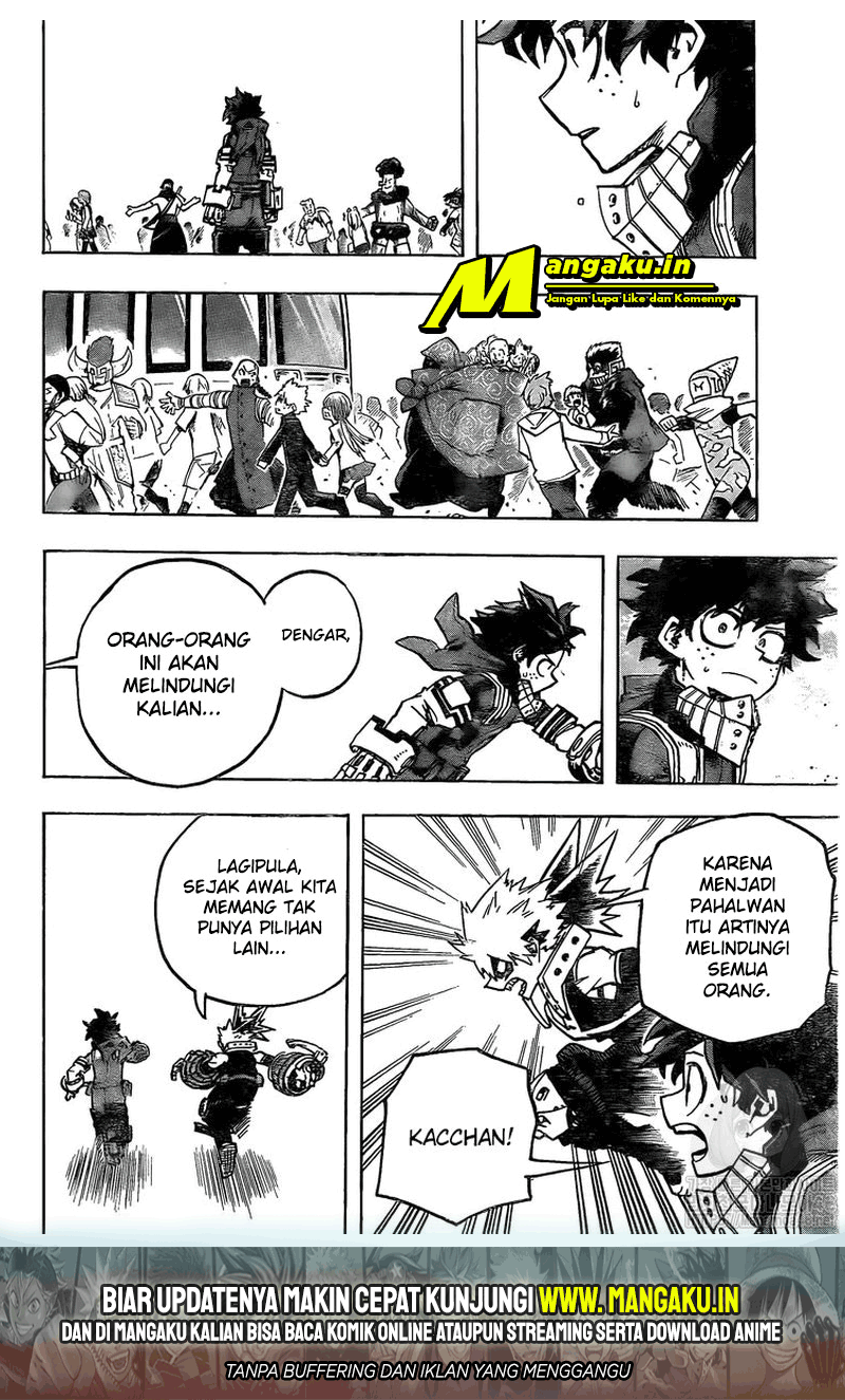 Boku no Hero Academia Chapter 274 Gambar 16