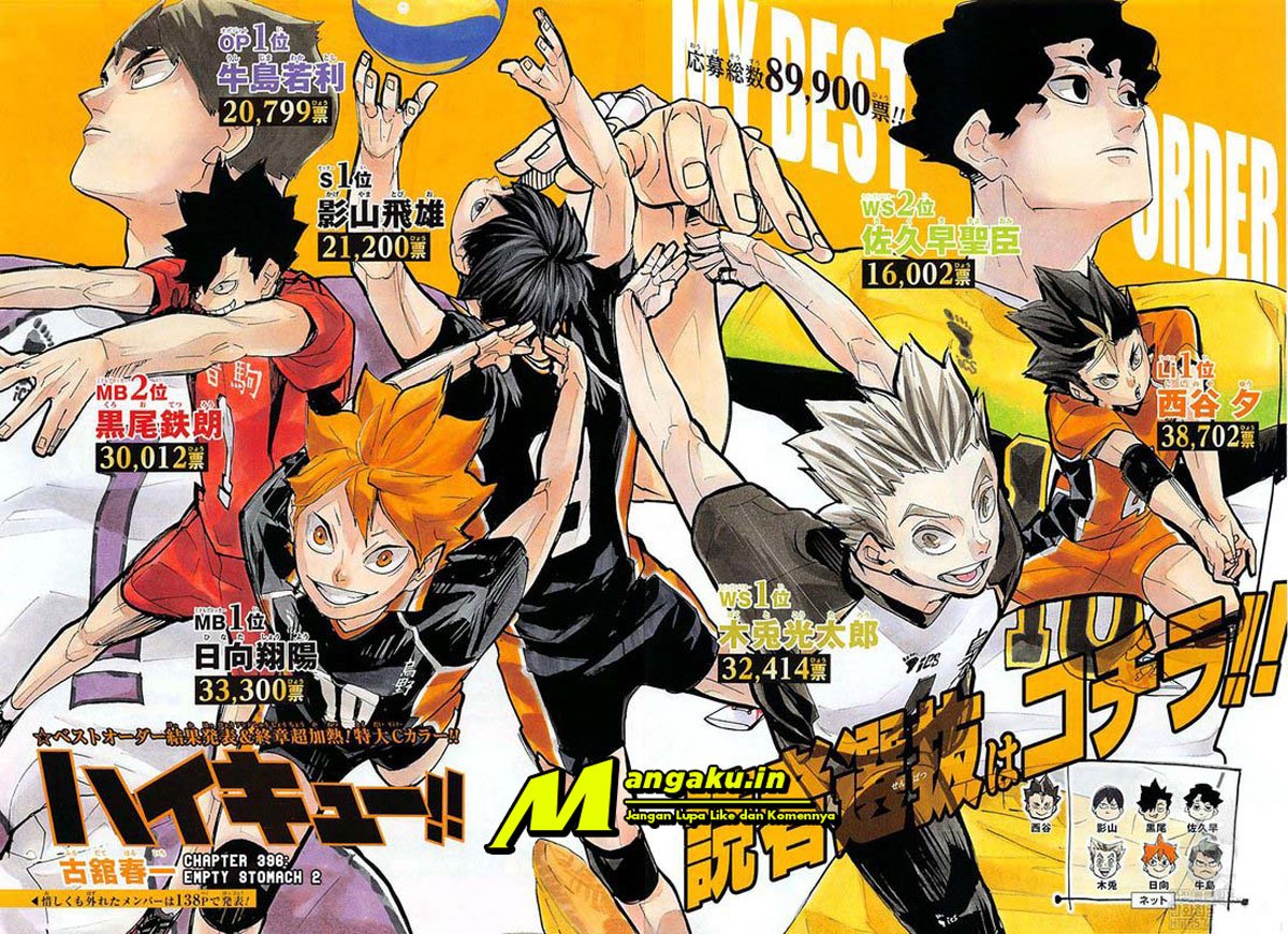 Haikyuu!! Chapter 396 Gambar 3