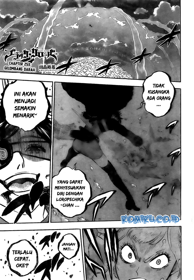 Manga Black Clover Chapter 253 gambar nomor 2