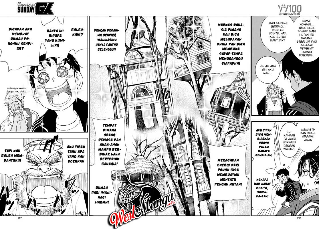 Zombie 100 ~Zombie ni Naru Made ni Shitai 100 no Koto~ Chapter 14 Gambar 16