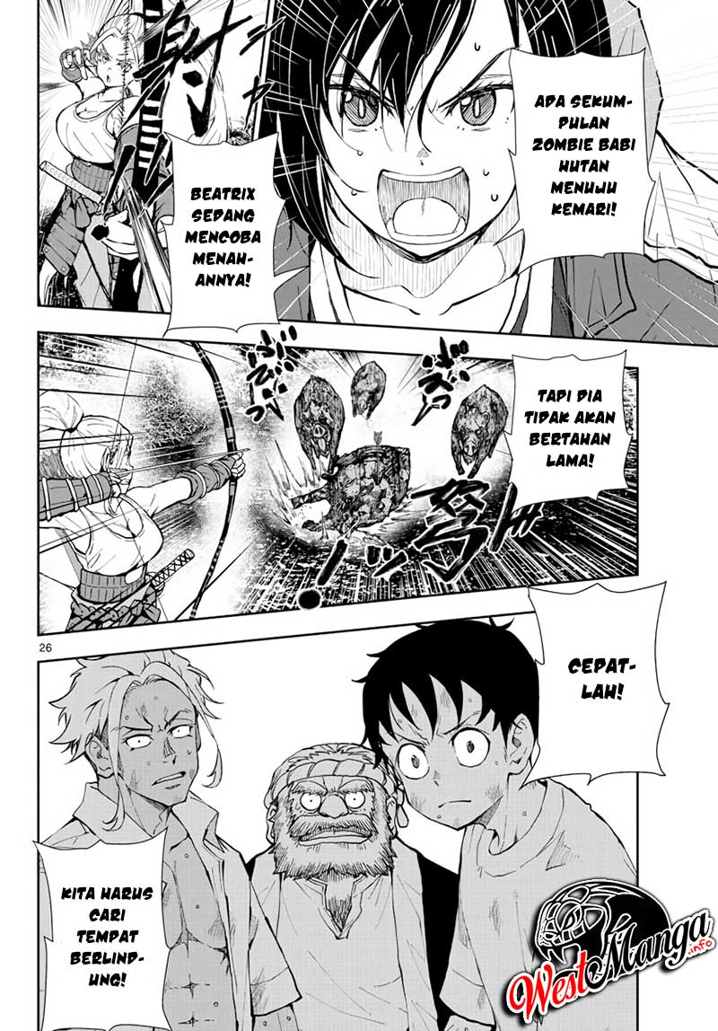 Zombie 100 ~Zombie ni Naru Made ni Shitai 100 no Koto~ Chapter 14 Gambar 28