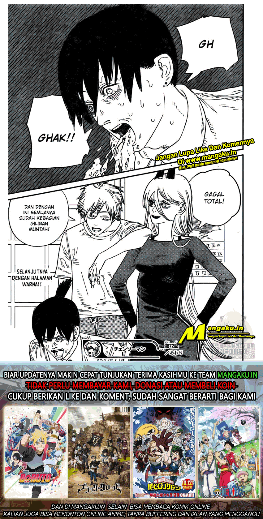 Chainsaw Man Chapter 72 Gambar 20