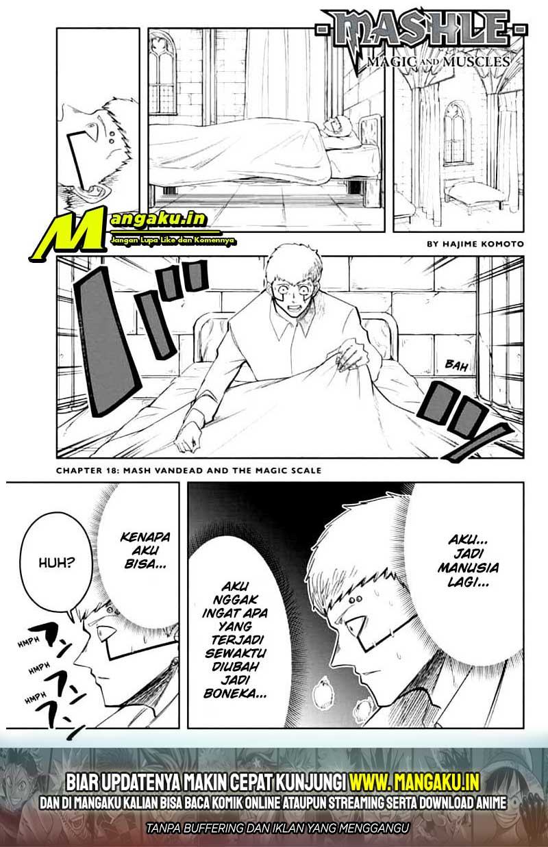 Manga Mashle: Magic and Muscles Chapter 18 gambar nomor 2