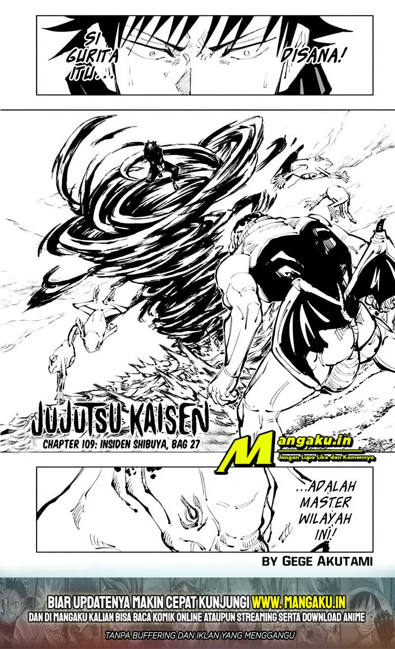 Manga Jujutsu Kaisen Chapter 109 gambar nomor 2