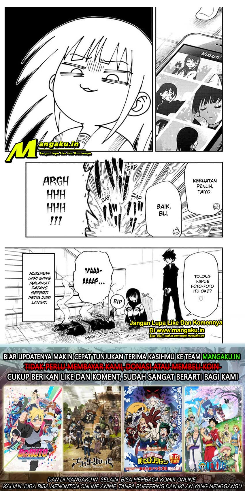 Mission: Yozakura Family Chapter 38 Gambar 20