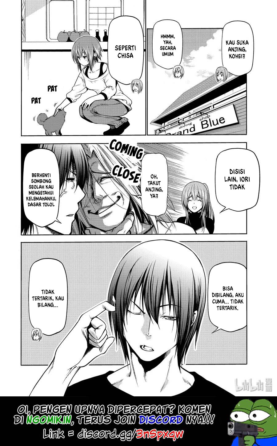 Grand Blue Chapter 61.1 Gambar 4