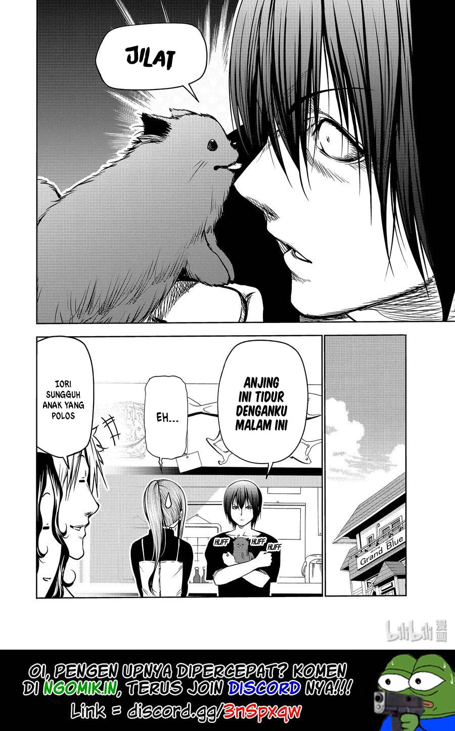 Grand Blue Chapter 61.1 Gambar 12