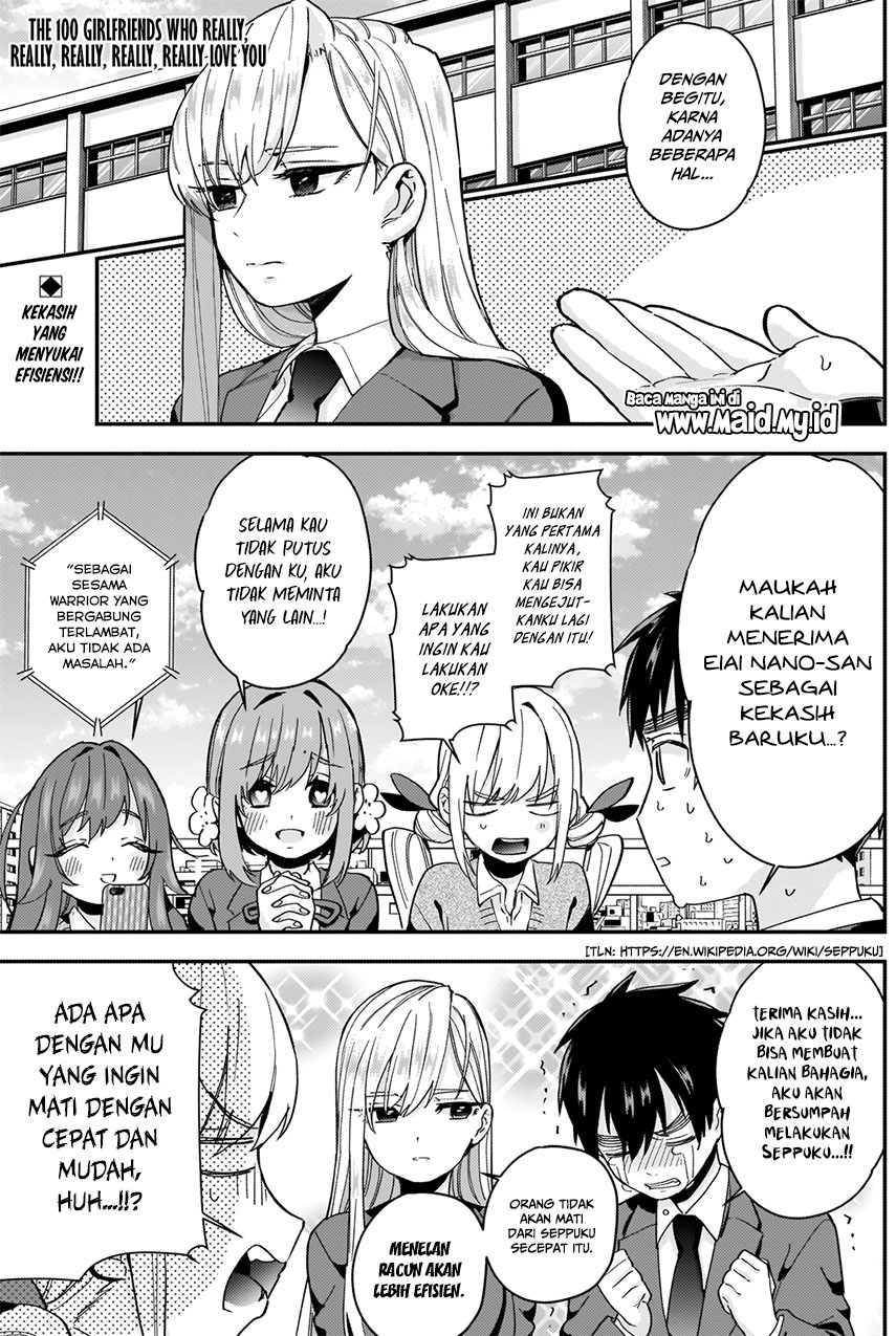 Kimi no Koto ga Dai Dai Dai Dai Daisuki na 100-ri no Kanojo Chapter 08 Gambar 5