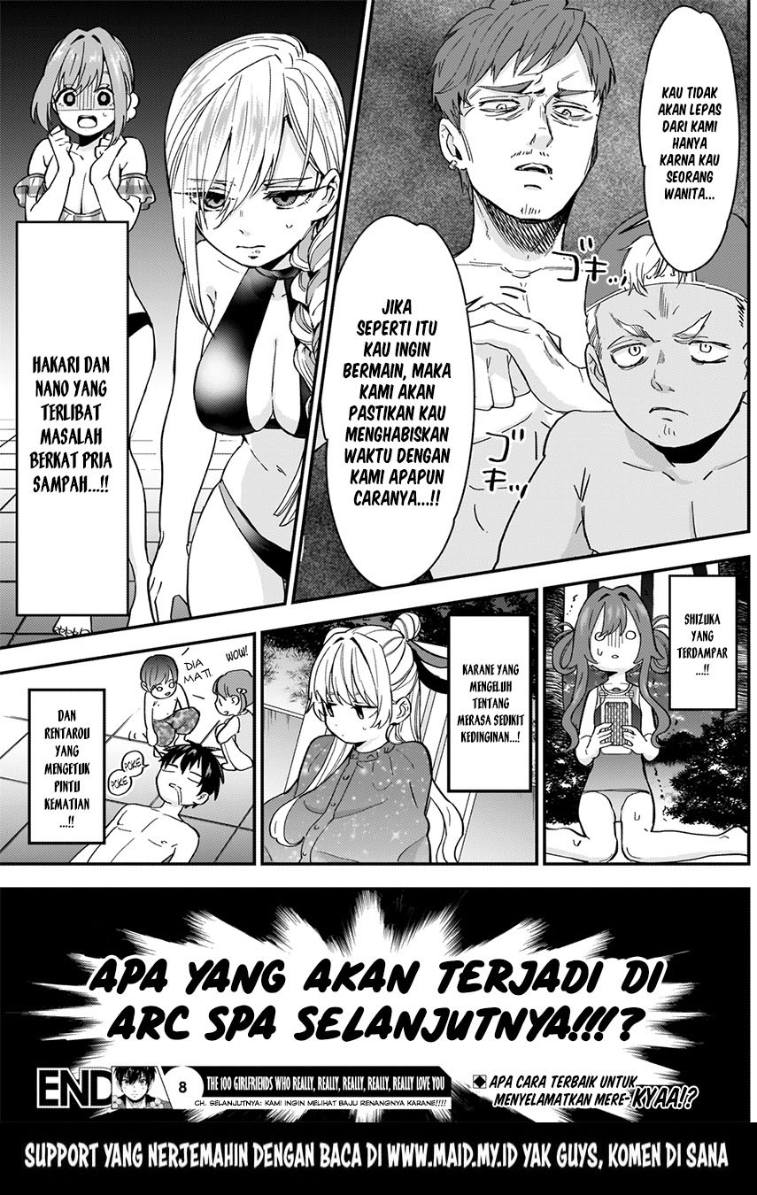 Kimi no Koto ga Dai Dai Dai Dai Daisuki na 100-ri no Kanojo Chapter 08 Gambar 25