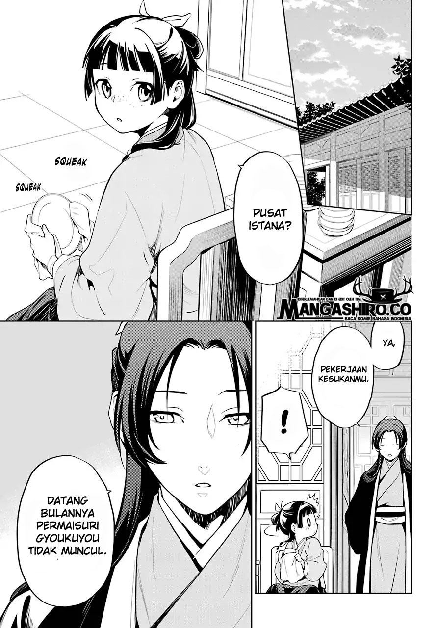 Kusuriya no Hitorigoto Chapter 34 Gambar 23