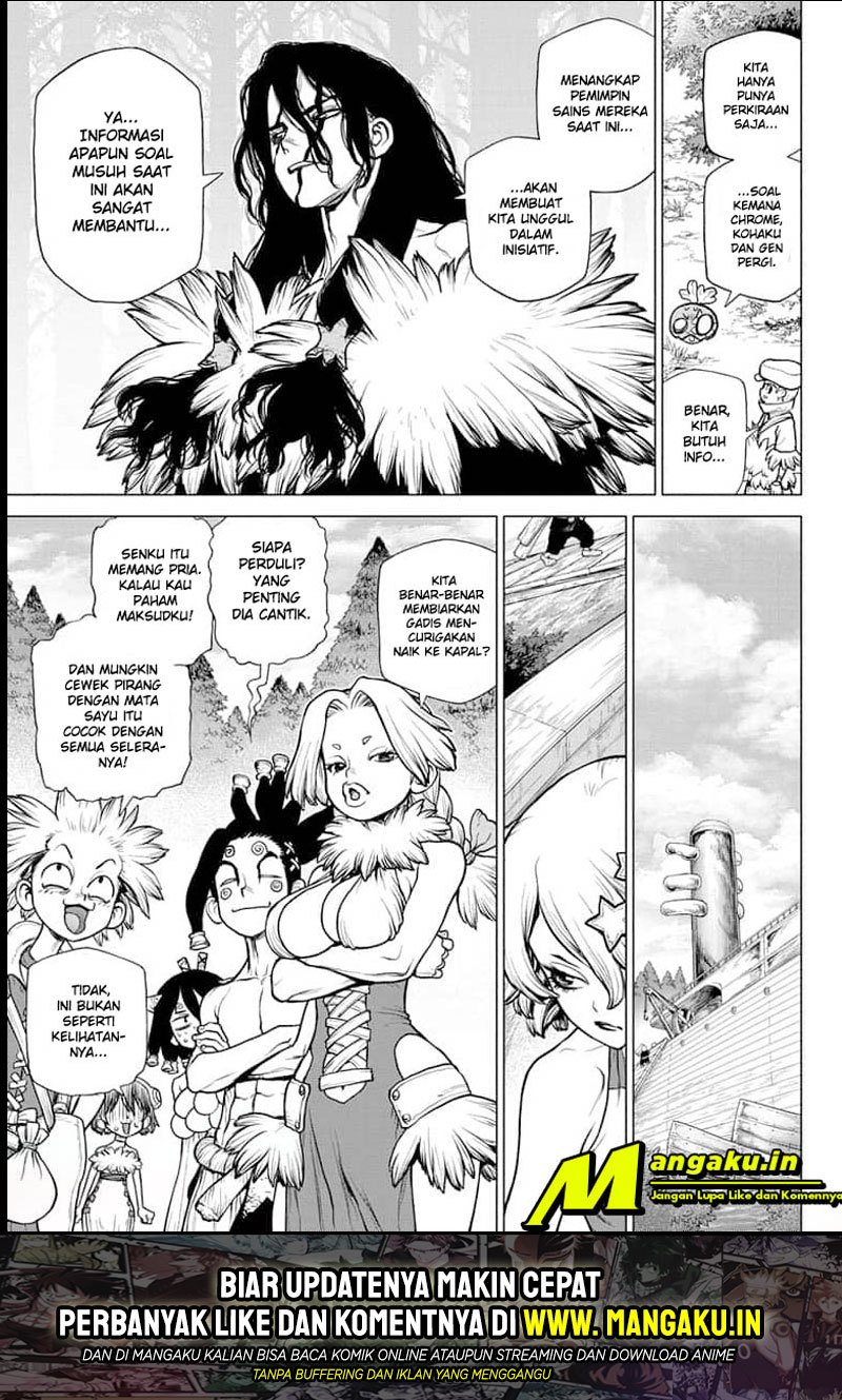 Dr. Stone Chapter 154 Gambar 16