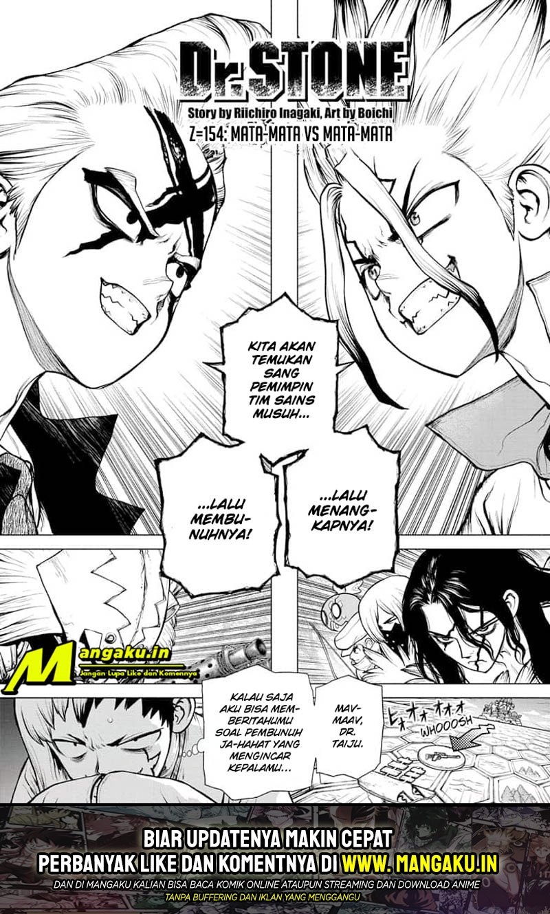 Manga Dr. Stone Chapter 154 gambar nomor 2