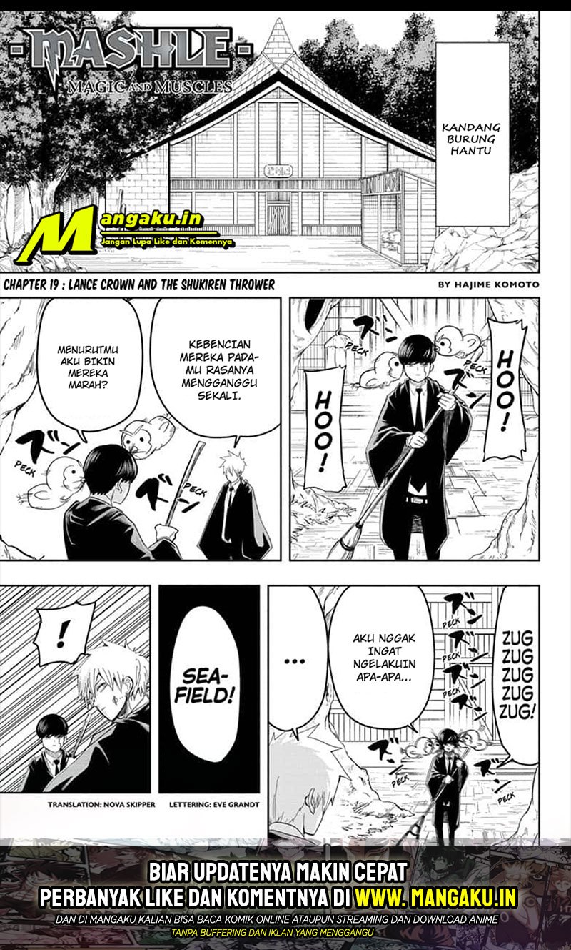 Manga Mashle: Magic and Muscles Chapter 19 gambar nomor 2