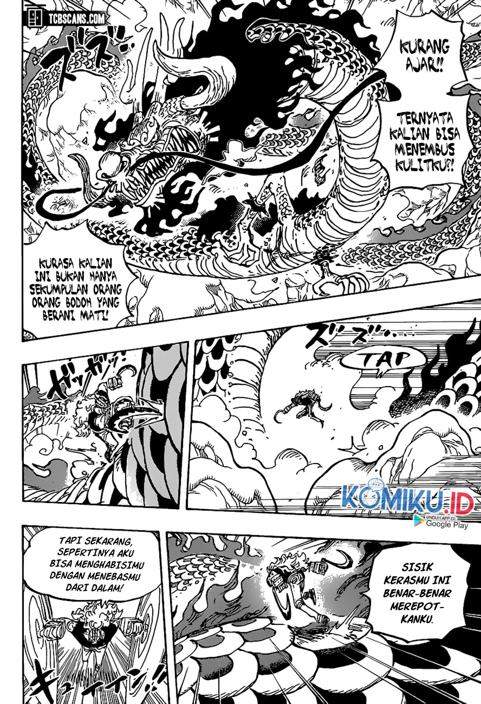 One Piece Chapter 1002 Gambar 8