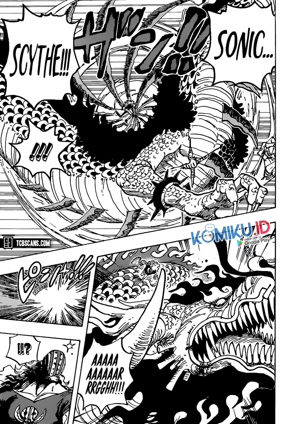 One Piece Chapter 1002 Gambar 9