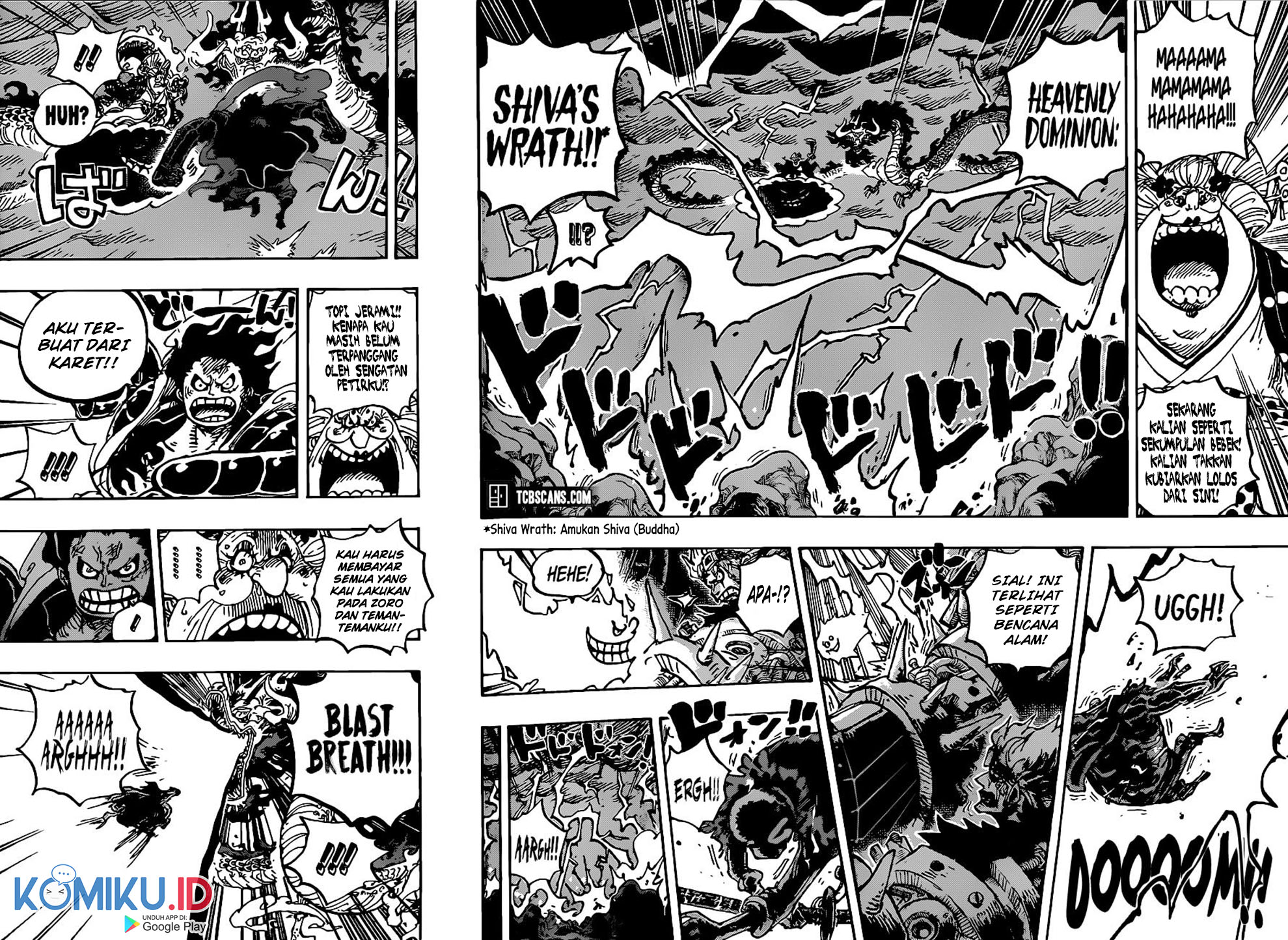 One Piece Chapter 1002 Gambar 14
