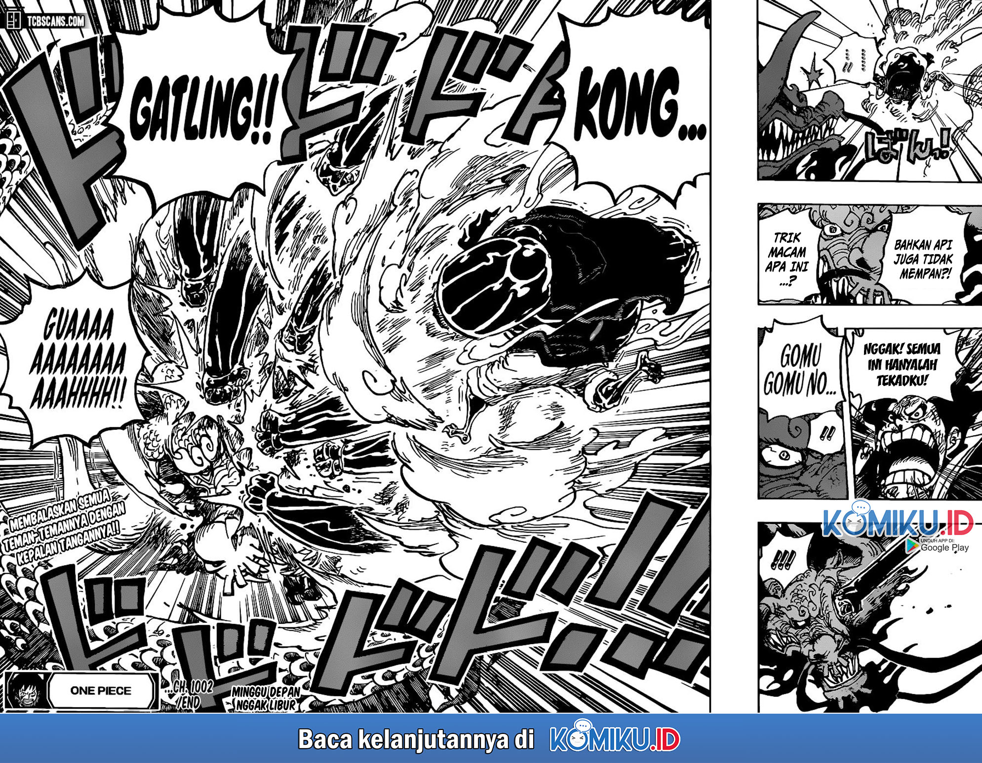 One Piece Chapter 1002 Gambar 15