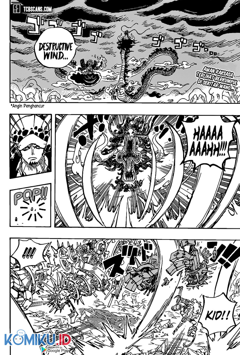 One Piece Chapter 1002 Gambar 4