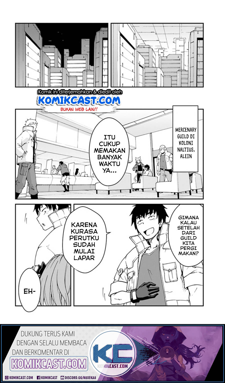 Komik Mezametara Saikyou Soubi to Uchuusen-mochi datta no de Chapter 12.2 gambar nomor 1