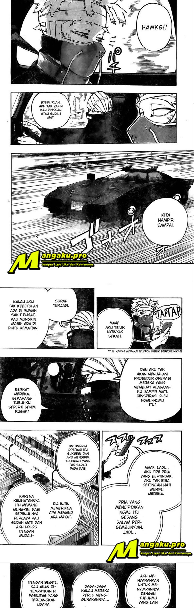 Boku no Hero Academia Chapter 299 Gambar 5