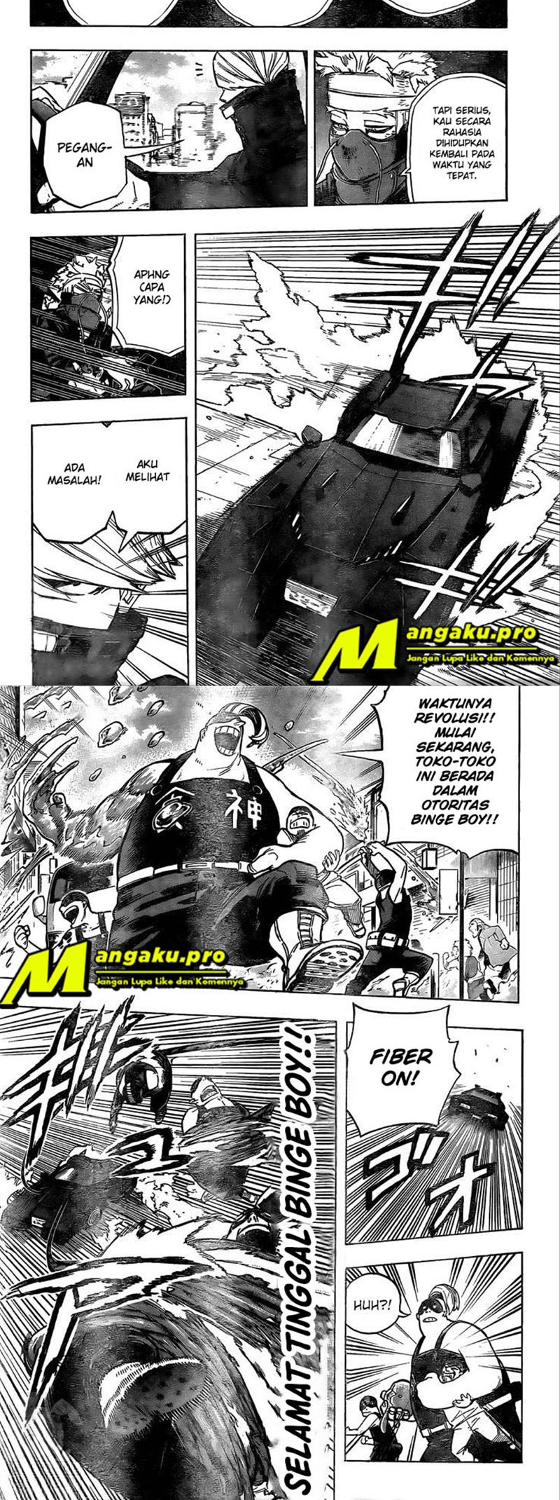 Boku no Hero Academia Chapter 299 Gambar 6