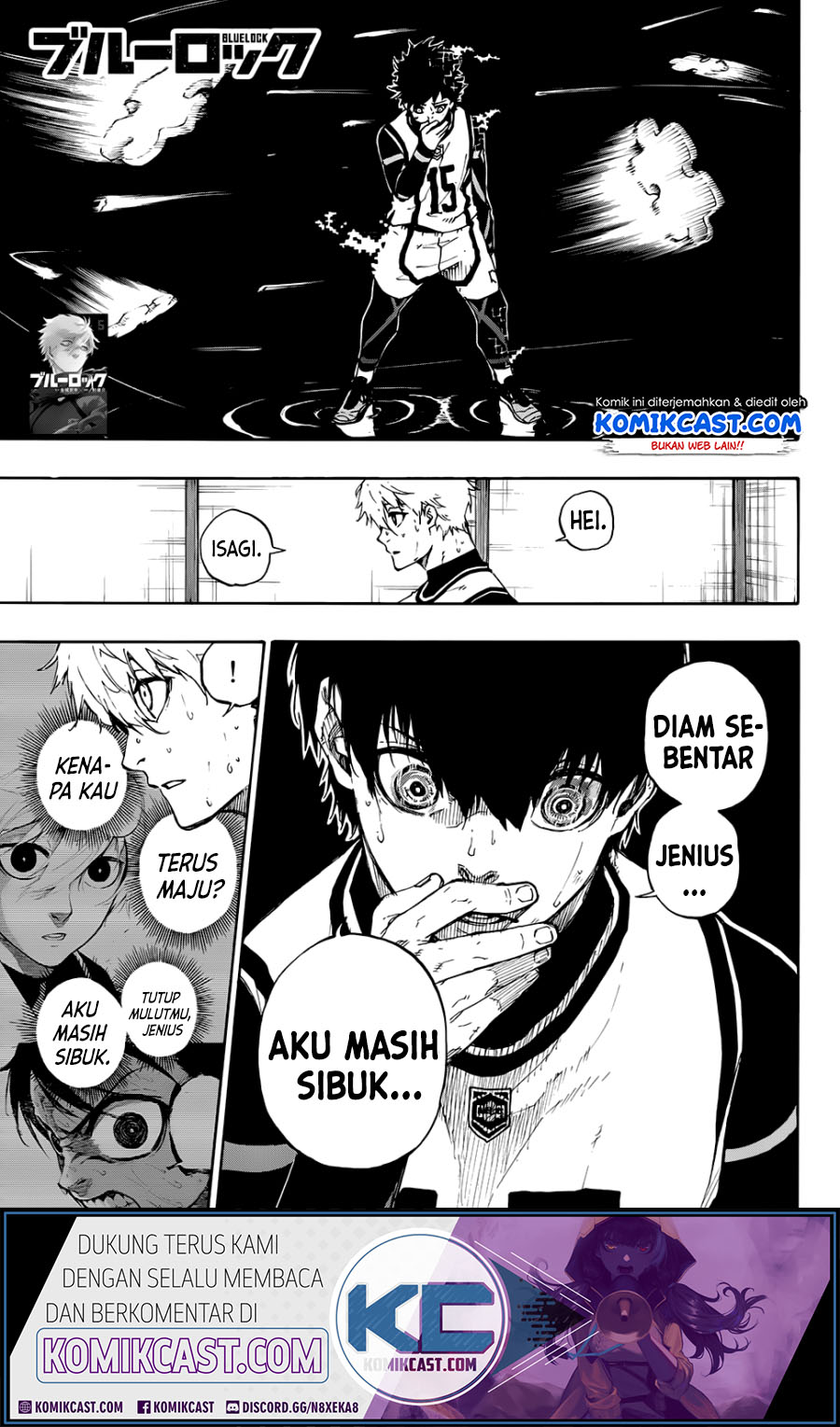Komik Blue Lock Chapter 54 gambar nomor 1