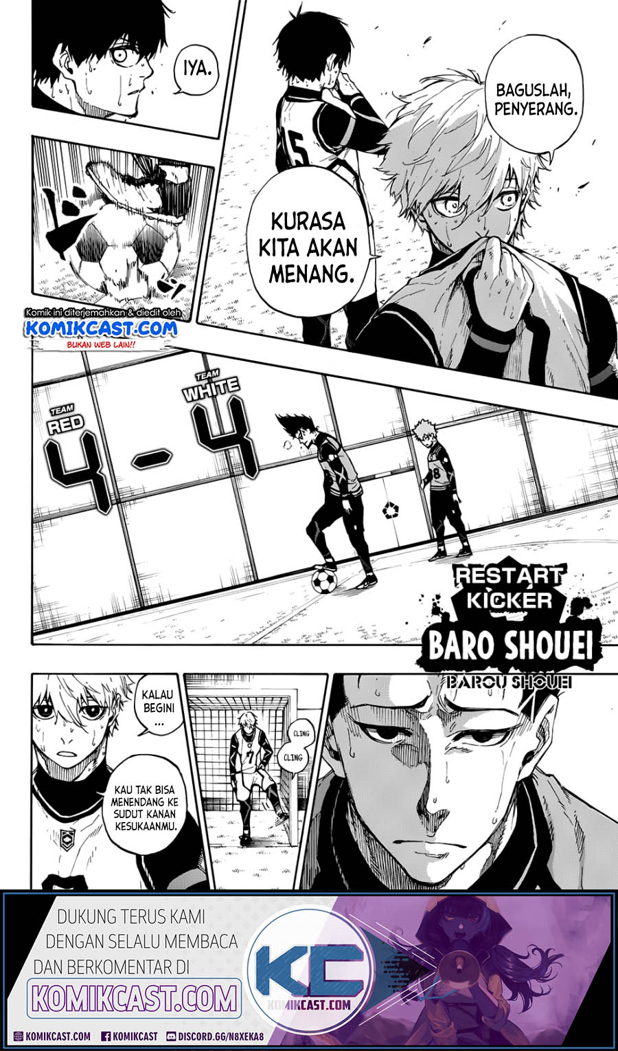 Manga Blue Lock Chapter 54 gambar nomor 2