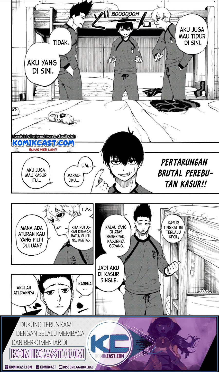 Manga Blue Lock Chapter 56 gambar nomor 2