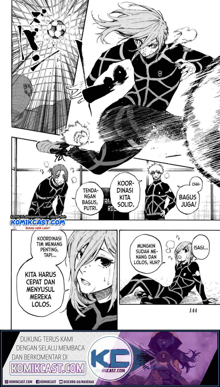 Manga Blue Lock Chapter 57 gambar nomor 2