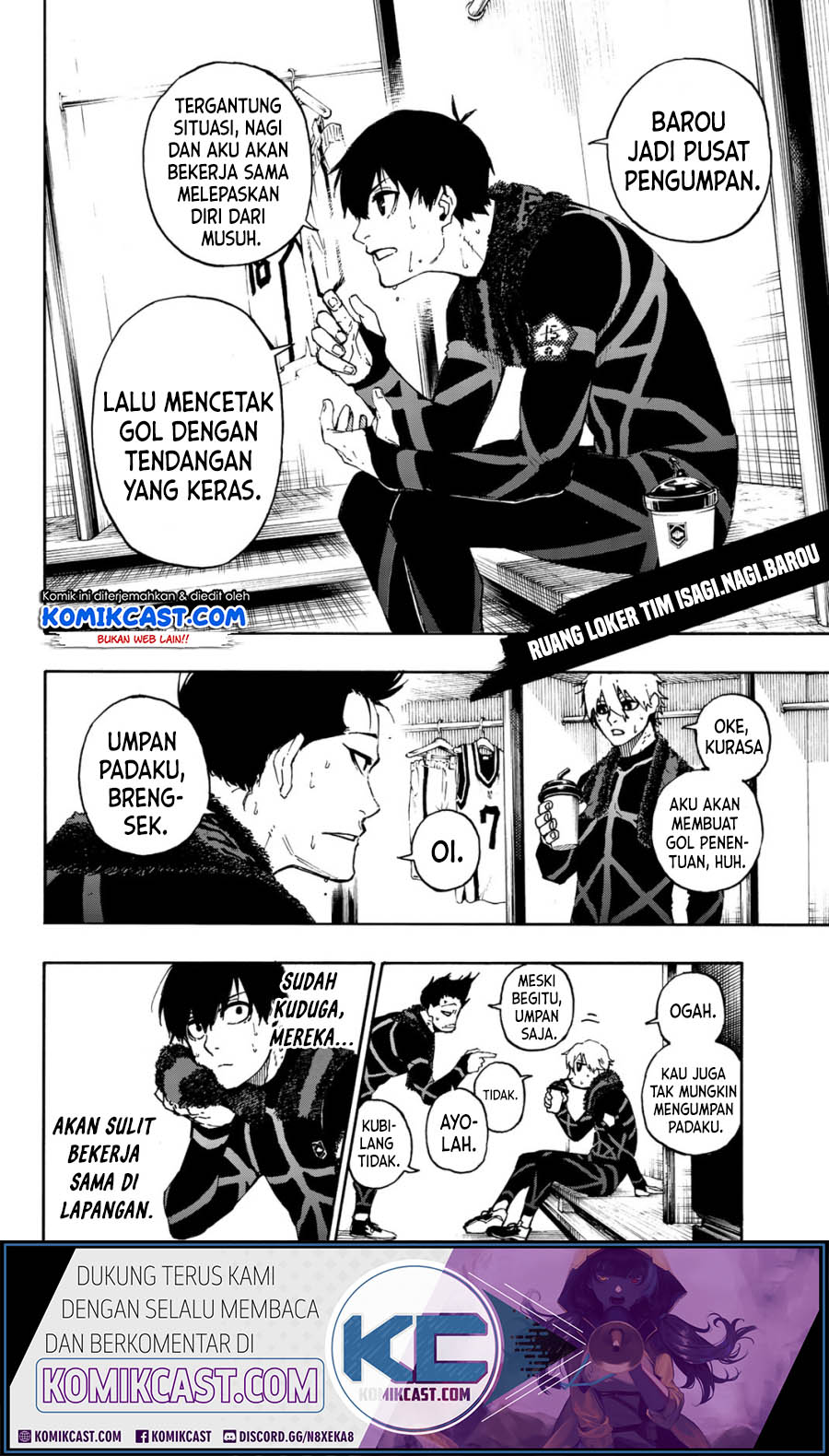 Manga Blue Lock Chapter 58 gambar nomor 2