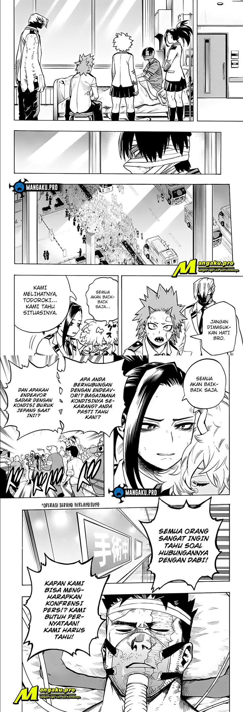 Boku no Hero Academia Chapter 298 Gambar 8